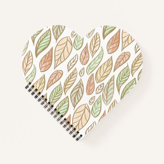 Pastelbladendrift  notitieboek (Voorkant)