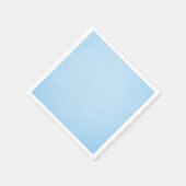 Pastelblauw Servet (Hoek)