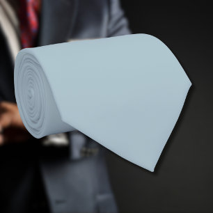 Pastelblauwe effen kleur   Klassiek   Elegant Stropdas