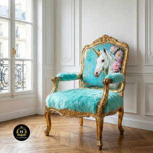 Pastelbloem Eenhoorn Decoupage Tissuepapier