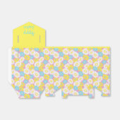 Pastelbloemen Bedankdoosjes (Uitgevouwen)