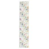  pastelbloemmotief medium tafelloper (Voorkant)