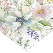  pastelbloemmotief medium tafelloper (Hoek)