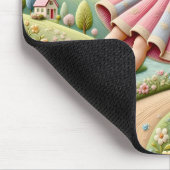 ~ Pastelborduurwerk ~ Mousepad Muismat (Hoek)