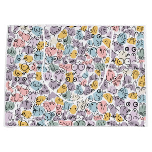 pastelborstvrouw groot cadeauzakje