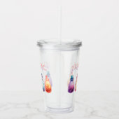 pasteldrank acryl drinkbeker (Rechts)