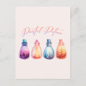 pasteldrank briefkaart (Voorkant)