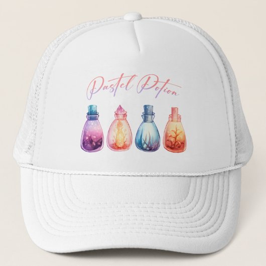 pasteldrank trucker pet (Voorkant)