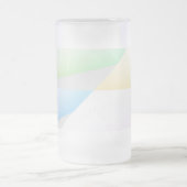 Pasteldriehoeken Mok van geblazen glas (Center)