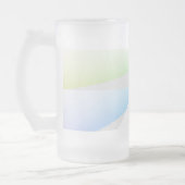 Pasteldriehoeken Mok van geblazen glas (Links)
