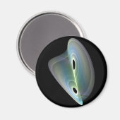 pastelfractal magneet (Voorkant / Achterkant)