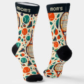 Pastelgeel 🎾 tennisgenot🎾 sokken (Gebogen)