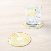 Pastelgele donut Onderzetters (Insitu)