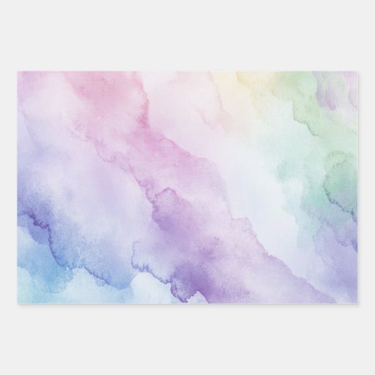 pastelgelukspapier inpakpapier vel (Voorkant)