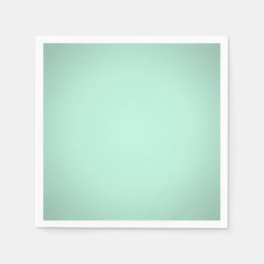 Pastelgroene kleur, vast servet (Voorkant)