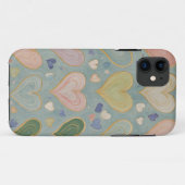 Pastelharttapijt Case-Mate iPhone Case (Achterkant (horizontaal))