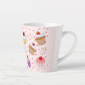 pastelitepatronen latte mok (Rechts)