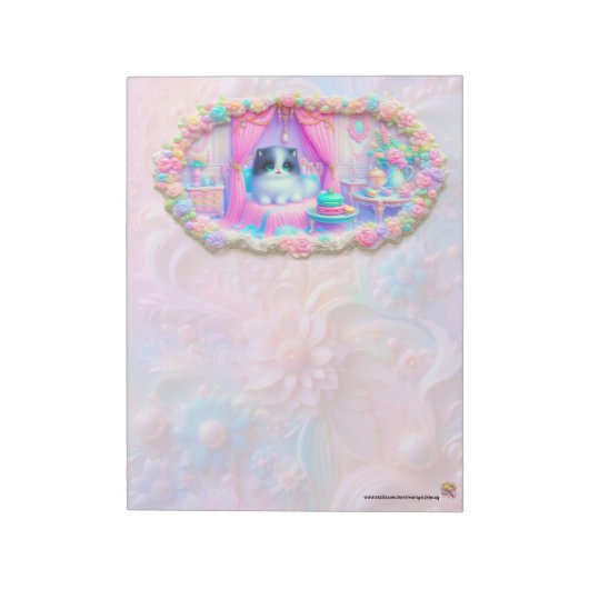 Pastelkat Notitieblok (Gedraaid)