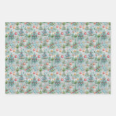  pastelkerst inpakpapier vel (Voorkant 2)