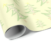 Pastelkerstboominpakpapier Cadeaupapier (Rol Hoek)