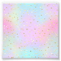 Pastelkleuren Blauw Roze Paars Klein Helder Goud