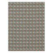  pastelkleuren Christmas Gingerbread huizen Tafelkleed (Voorkant)