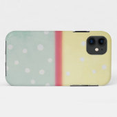 Pastelkleuren Crème Stippen Case-Mate iPhone Case (Achterkant (horizontaal))