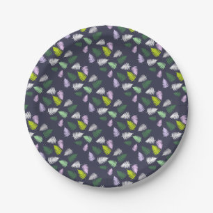 Pastelkleuren Lucky Fern Papieren Bordje