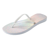 pastelkleuren teenslippers (Schuin)