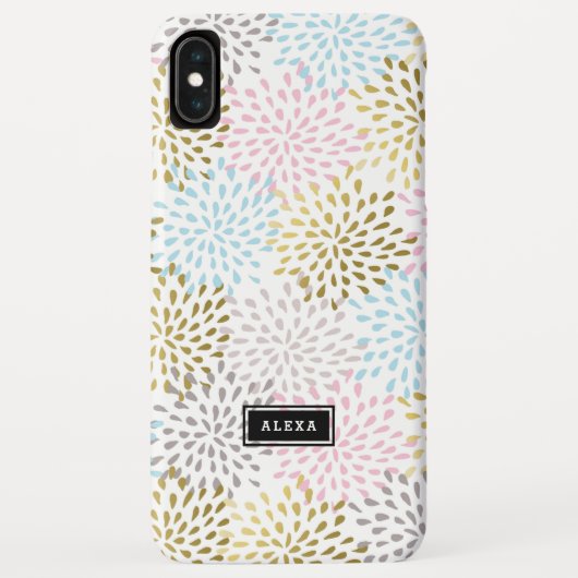 Pastelkleuren verspringen patroon GR1 Case-Mate iPhone Case (Achterkant)