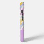 Pastelkleurig schelp patroon Case-Mate iPhone case (Achterkant / Links)