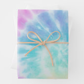 pastelkleurig Stropdas-kleurig inpakpapier (In situ)