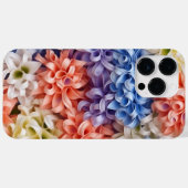 PASTELKLEURIGE 3-D LOOK HYACYNTH BLOEMEN Case-Mate iPhone CASE (Achterkant (horizontaal))