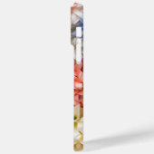 PASTELKLEURIGE 3-D LOOK HYACYNTH BLOEMEN Case-Mate iPhone CASE (Achterkant / Links)