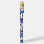 PASTELKLEURIGE 3-D LOOK HYACYNTH BLOEMEN Case-Mate iPhone CASE (Achterkant / Rechts)