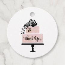 Pastelkleurige Bloemen Silhouet Cake