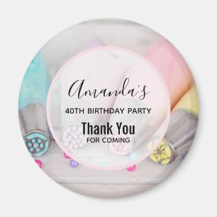 Pastelkleurige Cake Decoratie Gereedschap Bedankt Magneet