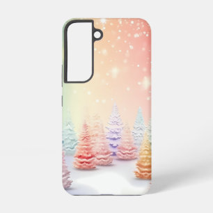 PASTELKLEURIGE KERSTBOMEN SAMSUNG GALAXY HOESJE