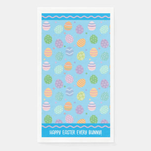 Pastelkleurige Pasen Eier Papieren Servet
