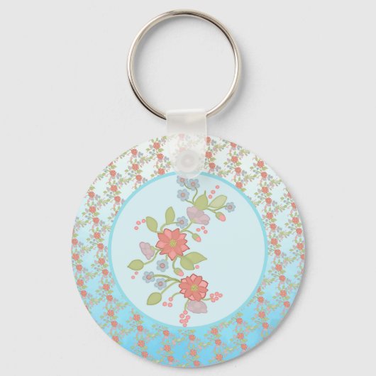 pastellbluer sleutelhanger (Voorkant)