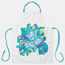 Pastellfarbene Schürze Schort