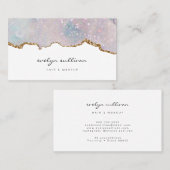 pastelmarmer beausalon - visitekaartje (Voorkant / Achterkant)