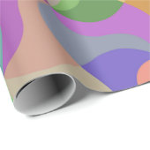 pastelmozaïekverpakkingspapier cadeaupapier (Rol Hoek)