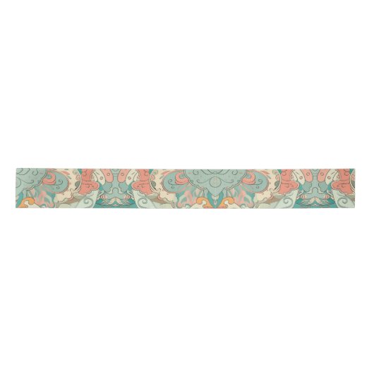 Pastelpatroon Abstract Paisley Lint (Voorkant)