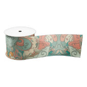 Pastelpatroon Abstract Paisley Lint (Spoel)