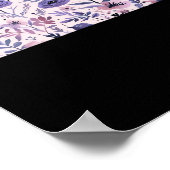 Pastelpatroon - Whimsigoth Cottagecore Poster (Hoek)