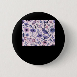 Pastelpatroon - Whimsigoth Cottagecore Ronde Button 5,7 Cm