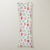 pastelpoeder kleur achtergrond lichaamskussen (Voorkant Verticaal)