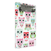 pastelpoeder kleur achtergrond mini klembord (Schuin)