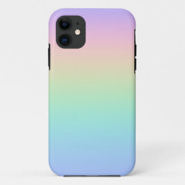 Pastelregenboog iPhone 11 Hoesje